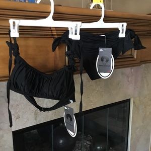Black 2 piece BIKINI ~ size Small ~    Brand new from Patrick Robinson